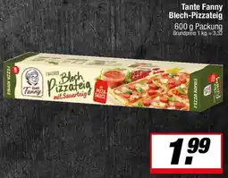 L. STROETMANN GROSSMARKT Tante Fanny Blech-Pizzateig Angebot