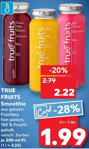 Kaufland TRUE FRUITS Smoothie Angebot