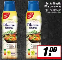 L. STROETMANN GROSSMARKT Gut & Günstig Pflanzencreme Angebot