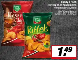 L. STROETMANN GROSSMARKT Funny-Frisch Riffels oder Kesselchips Angebot