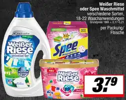 L. STROETMANN GROSSMARKT Weißer Riese oder Spee Waschmittel Angebot