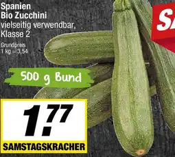 L. STROETMANN GROSSMARKT Spanien Bio Zucchini Angebot