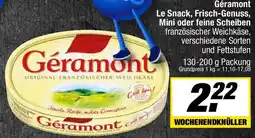 L. STROETMANN GROSSMARKT Géramont Le Snack, Frisch-Genuss, Mini oder feine Scheiben Angebot