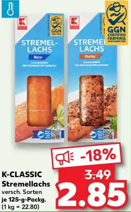 Kaufland K-CLASSIC Stremellachs Angebot