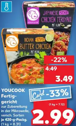 Kaufland YOUCOOK Fertiggericht Angebot