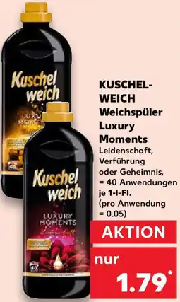 Kaufland KUSCHELWEICH Weichspüler Luxury Moments Angebot