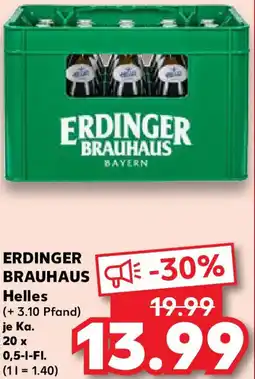 Kaufland ERDINGER BRAUHAUS Helles Angebot