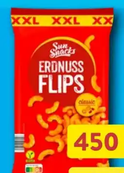 Aldi Nord Sun Snacks Erdnussflips XXL Angebot