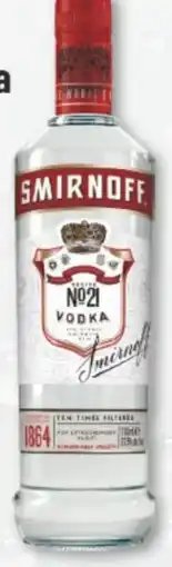 trinkgut Smirnoff Vodka Red No 21 Angebot