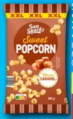 Aldi Nord Sun Snacks Sweet Popcorn XXL Angebot