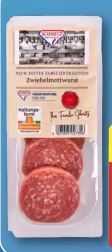 Aldi Nord GS Schmitz Zwiebelmettwurst Angebot