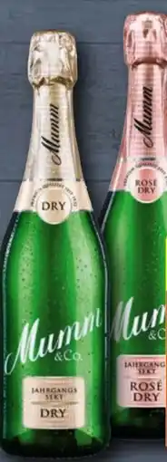 Aldi Nord Mumm & Co. Sekt Dry Angebot