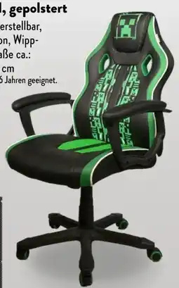 Aldi Nord Gamingstuhl Minecraft Angebot