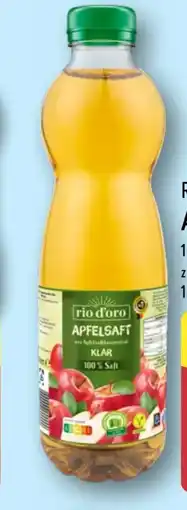 Aldi Nord rio d'oro Apfelsaft Angebot