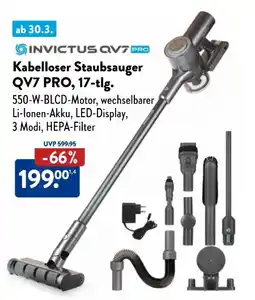 Aldi Nord Genius Invictus QV7 PRO Kabelloser Staubsauger Angebot