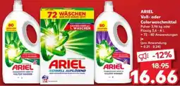 Kaufland ARIEL Voll- oder Colorwaschmittel Angebot