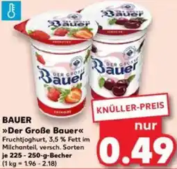 Kaufland BAUER Der Große Bauer Angebot