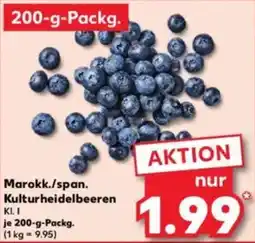 Kaufland Marokk./span. Kulturheidelbeeren Angebot