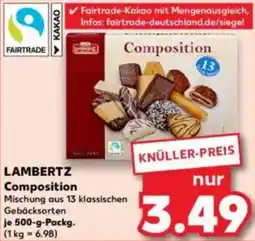 Kaufland LAMBERTZ Composition Angebot