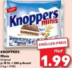 Kaufland KNOPPERS Minis Angebot