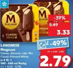 Kaufland LANGNESE Magnum Angebot