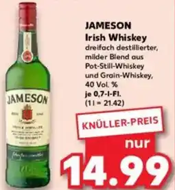 Kaufland JAMESON Irish Whiskey Angebot