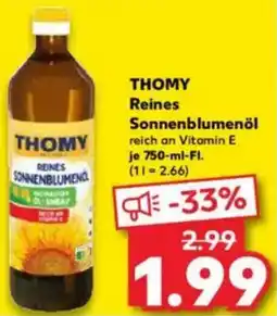 Kaufland THOMY Reines Sonnenblumenöl Angebot