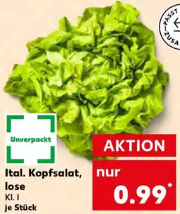 Kaufland Ital. Kopfsalat, lose Angebot