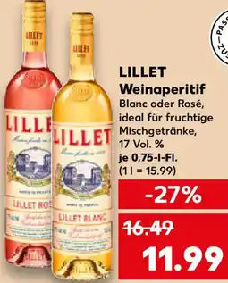 Kaufland LILLET Weinaperitif Angebot