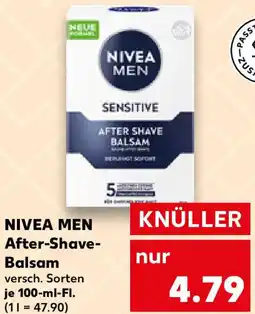 Kaufland NIVEA MEN After-Shave Balsam Angebot