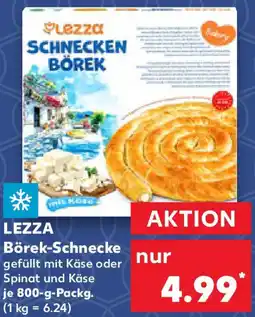 Kaufland LEZZA Börek-Schnecke Angebot