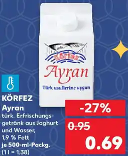 Kaufland KÖRFEZ Ayran Angebot