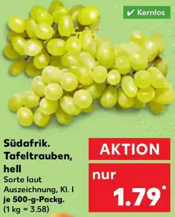 Kaufland Südafrik. Tafeltrauben, hell Angebot