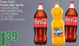 Ihr Frischmarkt Coca-Cola, Fanta oder Sprite Angebot