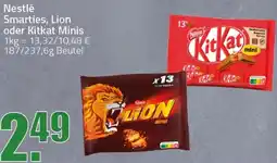 Ihr Frischmarkt Nestlé Smarties, Lion oder Kitkat Minis Angebot