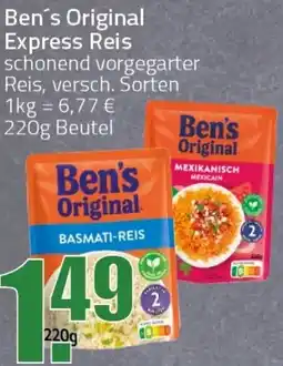 Ihr Frischmarkt Ben's Original Express Reis Angebot