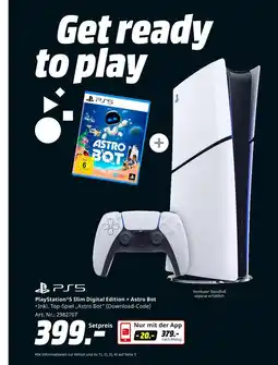 MediaMarkt Ps5 playstation5 slim digital edition + astro bot Angebot