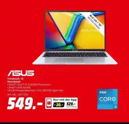 MediaMarkt Asus vivobook 16 notebook Angebot