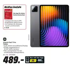 MediaMarkt Xiaomi pad 7 pro tablet Angebot