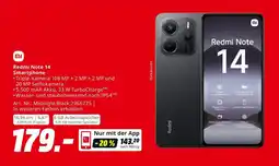 MediaMarkt Mi redmi note 14 smartphone Angebot