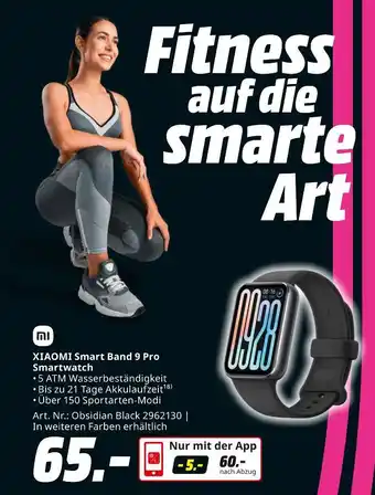 MediaMarkt Xiaomi smart band 9 pro smartwatch Angebot