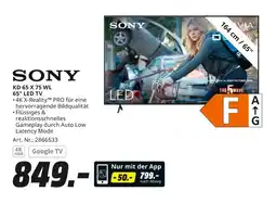 MediaMarkt Sony 65 led tv Angebot