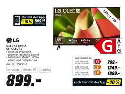 MediaMarkt Lg oled 55 b49 la 55 oled tv Angebot