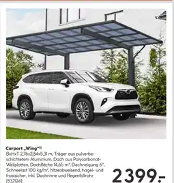 Hellweg Carport „wing“ Angebot