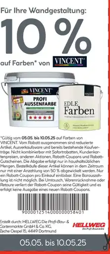 Hellweg 10 % rabatt Angebot