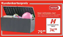 Hellweg Keter kissen- und gartenbox „capri“ Angebot