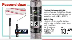 Hellweg Vincent teleskop-fassadenroller-set oder abdeckvlies Angebot