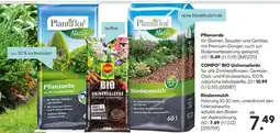 Hellweg Plantiflor, compo pflanzerde, bio universalerde, rindenmulch Angebot