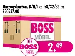 Möbel Boss Boss umzugskarton Angebot