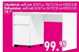 Möbel Boss Schreibtisch oder rollcontainer Angebot